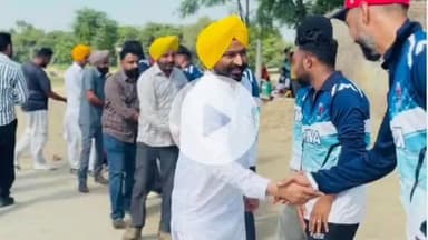 ਤਪਾ: ਹਲਕਾ ਭਦੋੜ ਤੋਂ ਵਿਧਾਇਕ ਲਾਭ ਸਿੰਘ ਉਗੋਕੇ ਪਹੁੰਚੇ ਪਿੰਡ ਜੈਮਲ ਸਿੰਘ ਵਾਲਾ ਕ੍ਰਿਕਟ ਟੂਰਨਾਮੈਂਟ ਦੌਰਾਨ ਵਿਸ਼ੇਸ਼ ਤੌਰ ਤੇ