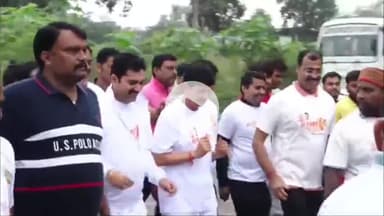 बिचौली हप्सी: नमो मैराथन दौड़: युवाओं को नशामुक्ति का संदेश, रीजनल पार्क से भंवरकुआं तक दौड़, भाजपा नेता शामिल