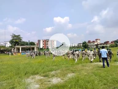 सिमडेगा: दुर्गा पूजा को लेकर सिमडेगा पुलिस ने किया मॉक ड्रिल