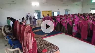 झाबुआ: झाबुआ में आजीविका मिशन की सर्वोदय महिला संघ की वार्षिक आमसभा, 'स्वस्थ नारी, सशक्त परिवार' अभियान के तहत आयोजित