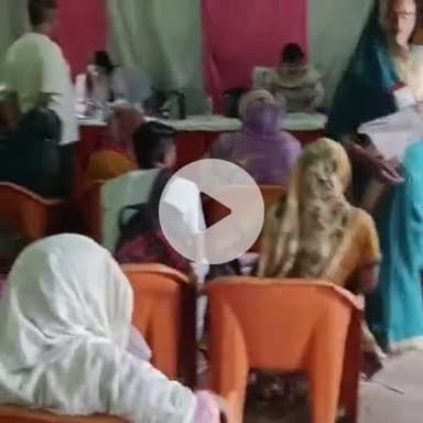 बाह: बाह में निशुल्क परामर्श शिविर में 90 महिलाओं का परीक्षण किया गया