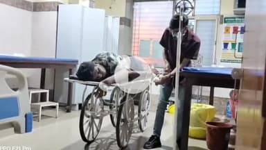 नीमच नगर: नीमच में महू रोड पर मूर्ति रंगते समय हादसा, कंप्रेसर फटने से निंबाहेड़ा का युवक घायल, अस्पताल में भर्ती