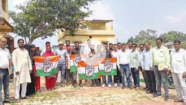 नामकुम: सिठियो पंचायत भवन में संगठन सृजन अभियान को लेकर नामकुम मंडल कांग्रेस कमिटी की बैठक हुई