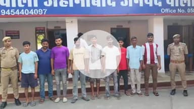 बीसलपुर: जहानाबाद थाना क्षेत्र में बिना अनुमति के जुलूस निकालने के मामले में 9 आरोपी गिरफ्तार