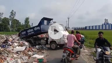 पूरनपुर: मुझा रोड पर अधूरा एमआरएफ केंद्र बना परेशानी का कारण, किसान नेता ने किया विरोध