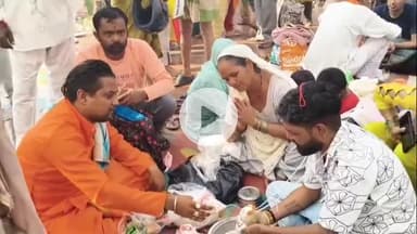 धनौरा: पितृ अमावस्या पर हवन के बाद गजरौला के तिगरी व ब्रजघाट में भंडारे का आयोजन हुआ