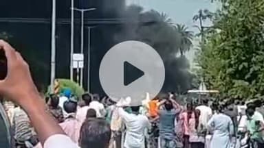 लाडपुरा: बूंदी रोड पर टाउनशिप के पास राजस्थान पथ परिवहन निगम की बस में लगी आग, दमकल ने आग पर पाया काबू