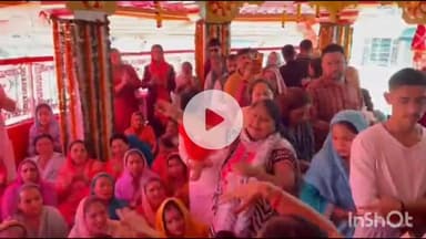 सोलन: शारदीय नवरात्रों के पहले दिन सोलन शहर के माता शूलिनी मंदिर में उमड़ी श्रद्धालुओं की भीड़