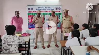 చౌటుప్పల్: విద్యార్థులు సైబర్ నేరాల పట్ల అప్రమత్తంగా ఉండాలి:చౌటుప్పల్ పోలీస్ ఇన్స్పెక్టర్ మన్మధ కుమార్