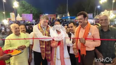 जगदलपुर: वन मंत्री केदार कश्यप ने नगर गुड़ी का शुभारंभ किया, बस्तर दशहरा में नगर निगम करता है नगर गुड़ी स्थापित