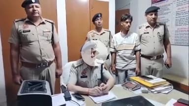 भिवानी: भिवानी पुलिस ने पतराम गेट पर हलवाई से फिरौती मांगने वाले आरोपी को 12 घंटे में किया गिरफ्तार