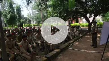कोडरमा: बाघी टांड़ स्थित राजकीय पॉलिटेक्निक कोडरमा में एनसीसी का संयुक्त वार्षिक प्रशिक्षण शिविर