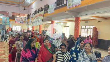 बासोदा: गंजबासौदा में स्वस्थ नारी सशक्त परिवार अभियान के तहत स्वास्थ्य शिविर का आयोजन