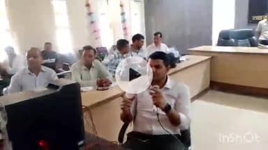 खेरागढ़: तहसील सभागार में BLO को दिया गया प्रशिक्षण