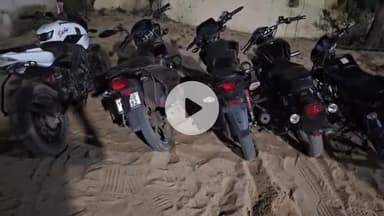 कोटा: सिविल लाइन पुलिस ने महाराणा प्रताप चौक व तालापारा क्षेत्र में बिना नंबर प्लेट के 5 बाइक ज़ब्त की