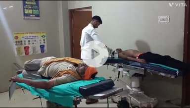 बांसवाड़ा: शहर के नया बस स्टैंड के पास ऑटो अनियंत्रित होकर पलट गया, तीन लोग हुए घायल, एमजी अस्पताल में उपचार जारी