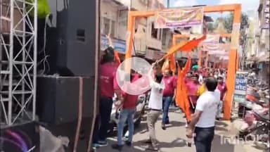 नीमच नगर: नीमच में अग्रसेन जयंती पर निकली वाहन रैली, लोगों ने जगह-जगह किया स्वागत, पूजा-अर्चना व आरती