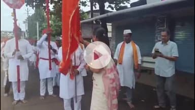 लांजा: रत्नागिरी जिल्ह्यात दुर्गामाता दौडचे आयोजन, शिवप्रतिष्ठान हिंदुस्तान च्या वतीने आयोजन