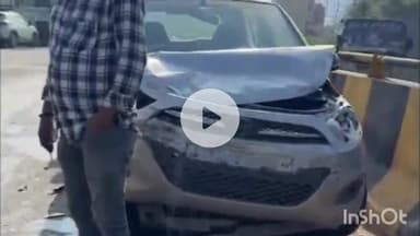 सोलन: NH-5 पर LIC ऑफिस के नजदीक कार और ट्रक में हुई टक्कर, ट्रक चालक मौके से फरार, पुलिस कर रही जांच