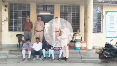 झालरापाटन: झालावाड़ में जुए की बड़ी कार्रवाई, ताश खेलते 5 जुआरी गिरफ्तार, ₹16,970 और ताश के पत्ते किए गए जब्त