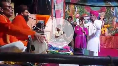 पीपलदा: इटावा उपखंड क्षेत्र के गेता कस्बे में रामलीला का आयोजन सरपंच नागर ने पूजा अर्चना कर की शुरुआत