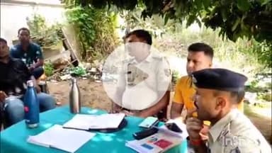 करपी: शहर तेलपा थाना में रविवार को शांति समिति की बैठक आयोजित की गई