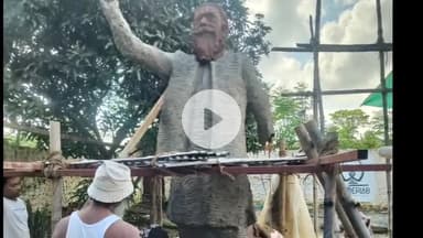 किस्को: लोहरदगा में लगेगी दिशोम गुरु शिबू सोरेन की 11 फीट ऊंची प्रतिमा