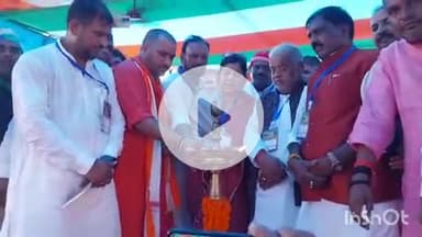 करपी: किंजर में मंगलवार को एनडीए कार्यकर्ता सम्मेलन का आयोजन किया गया