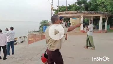 मुंगेर: शारदीय नवरात्र को लेकर सदर एसडीओ एवं एसडीपीओ ने गंगा घाटों का लिया जायजा, दिए आवश्यक दिशा निर्देश