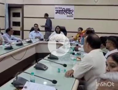 ग्वालियर गिर्द: ग्वालियर में केंद्रीय मंत्री सिंधिया की बैठक के बाद एक्टिव हुआ जिला प्रशासन