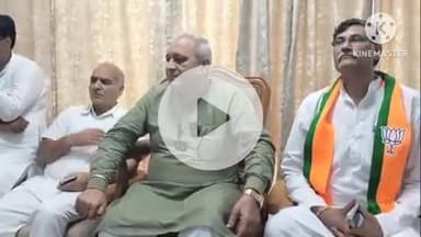 भिवानी: भिवानी में कैबिनेट मंत्री रणबीर गंगवा ने कहा, कांग्रेस का काम केवल झूठ बोलना है, वोट चोरी की बात निराधार