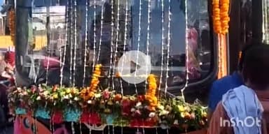 बागपत: दिल्ली से डीटीसी बस लेकर बागपत पहुंचे सांसद डा. राजकुमार सांगवान का खेकड़ा, बागपत, सरूरपुर और बड़ौत में हुआ स्वागत