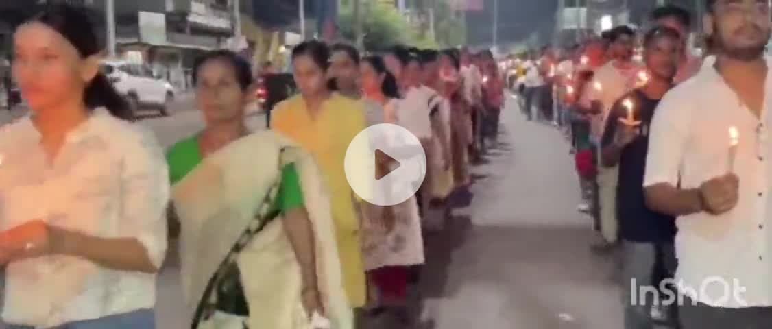 ৰঙিয়া ভাগ: ৰঙিয়াত মৌন সমদল কৰি জুবিন গাৰ্গক শ্ৰদ্ধাঞ্জলি জ্ঞাপন ৰঙিয়াবাসীৰ, সহস্ৰাধিক লোকৰ অংশগ্ৰহণ মৌন সমদলত