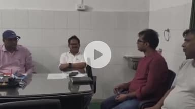 शिकारीपाड़ा: सामुदायिक स्वास्थ्य केंद्र में पहुंची जांच टीम