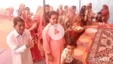 चूरू: चूरू में नवरात्रा पर श्रद्धालुओं ने की महाआरती, पूजा-अर्चना कर मातारानी को रिझाया