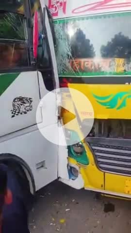 सोलन: राजगढ़ सोलन रोड पर मटनाली के समीप लवली और जीत कोच बस में आमने-सामने टक्कर