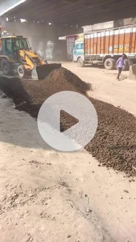 बद्दी: बद्दी-नालागढ़ NH पर बिटुमिनस सामग्री से पैचवर्क कार्य शुरू हो चुका है