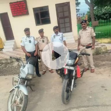 बद्दी: बद्दी पुलिस ने बिना नंबर प्लेट और टेम्पर्ड नंबर प्लेट वाले दोपहिया वाहनों पर की सख्त कार्रवाई