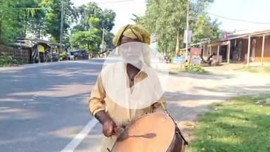 सुपौल: मुख्यालय सहित पूरे ज़िले में दुर्गा पूजा के अवसर पर बजाया जाता है ढोल!
