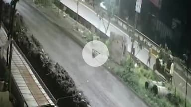 भोर: भोर तालुक्यातील वेळू येथील महामार्गाशेजारील मोठी झाडे अज्ञातांनी तोडली