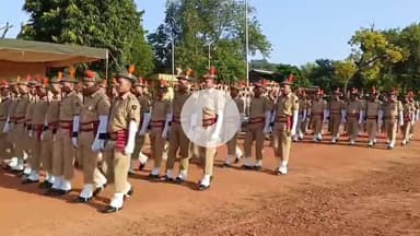 धौलपुर: डीआईजी द्वितीय ने छठी बटालियन आरएसी का किया निरीक्षण