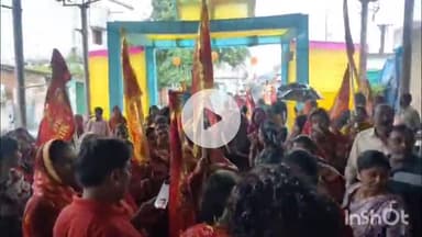 दुर्ग: नारी शक्ति के संकल्प के साथ जिला पंचायत अध्यक्ष सरस्वती बंजारे की 100 किलोमीटर पदयात्रा डोंगरगढ़ के लिए रवाना