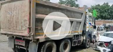 डोमचांच: नवलशाही में अवैध बोल्डर से लदे दो हाइवा जब्त