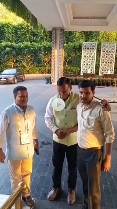 With Assistant commissioner of police..and section officer central government..