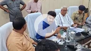 धौलपुर: जिला प्रभारी मंत्री ने अधिकारियों से शिविरों की प्रगति की जानकारी ली