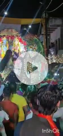 खेरागढ़: धूमधाम से निकली महाराजा अग्रसेन की शोभायात्रा