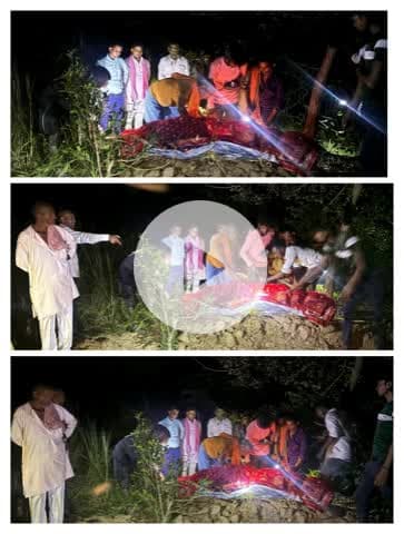 #देर_रात्रि

रुधौली विधान सभा क्षेत्र के बनरही जंगल निवासी श्री चिरकुट चौहान जी के पुत्री का कलश भरते वक्त नदी में डूबने से मृत्यु हो जाने पर अंतिम संस्कार में शामिल हुआ ।