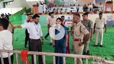 सासाराम: सासाराम के न्यू फजलगंज स्टेडियम में मुख्यमंत्री कार्यक्रम की कमान सीएम सिक्योरिटी ने संभाली