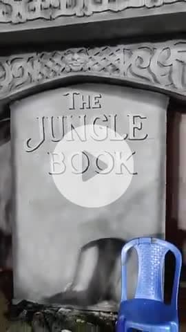 जौनपुर: जंगल बुक की थीम पर बनाया गया पूजन पंडाल