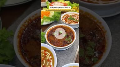 The Big Buffet – your unlimited lunchtime feast!✅ #barbequenation #buffet #ytshorts #prayagraj